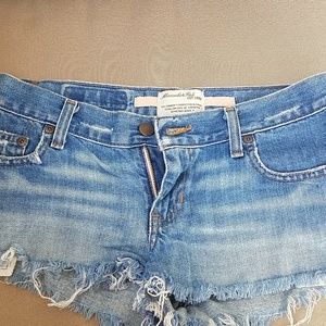 Abercrombie and Fitch Size 0 Jean Shorts